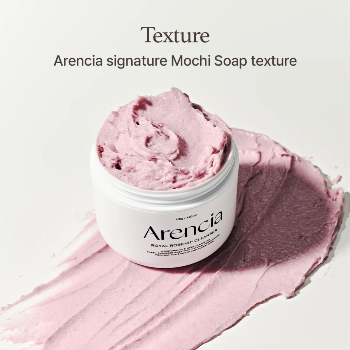 Fresh Rosehip Rice Mochi Cleanser 120g