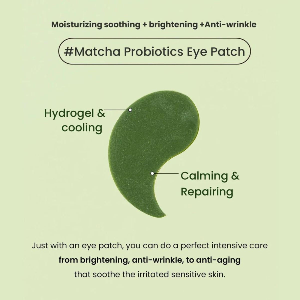 Matcha Biome Hydrogel Eye Patch 60ea