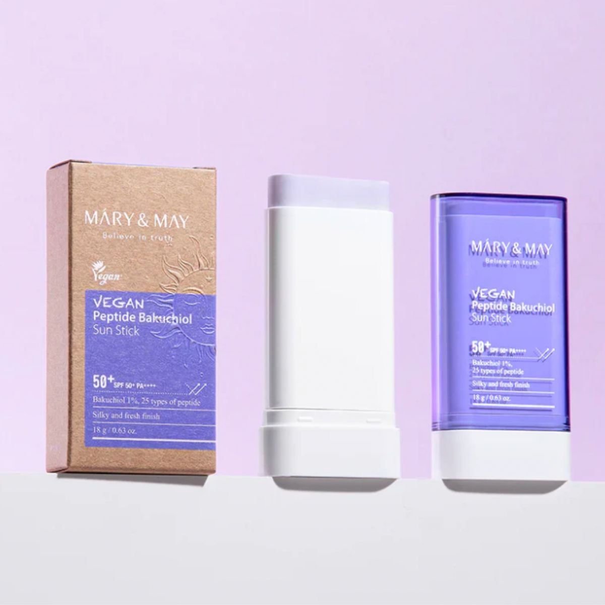 Vegan Peptide Bakuchiol Sun Stick SPF50+ PA++++ 18g