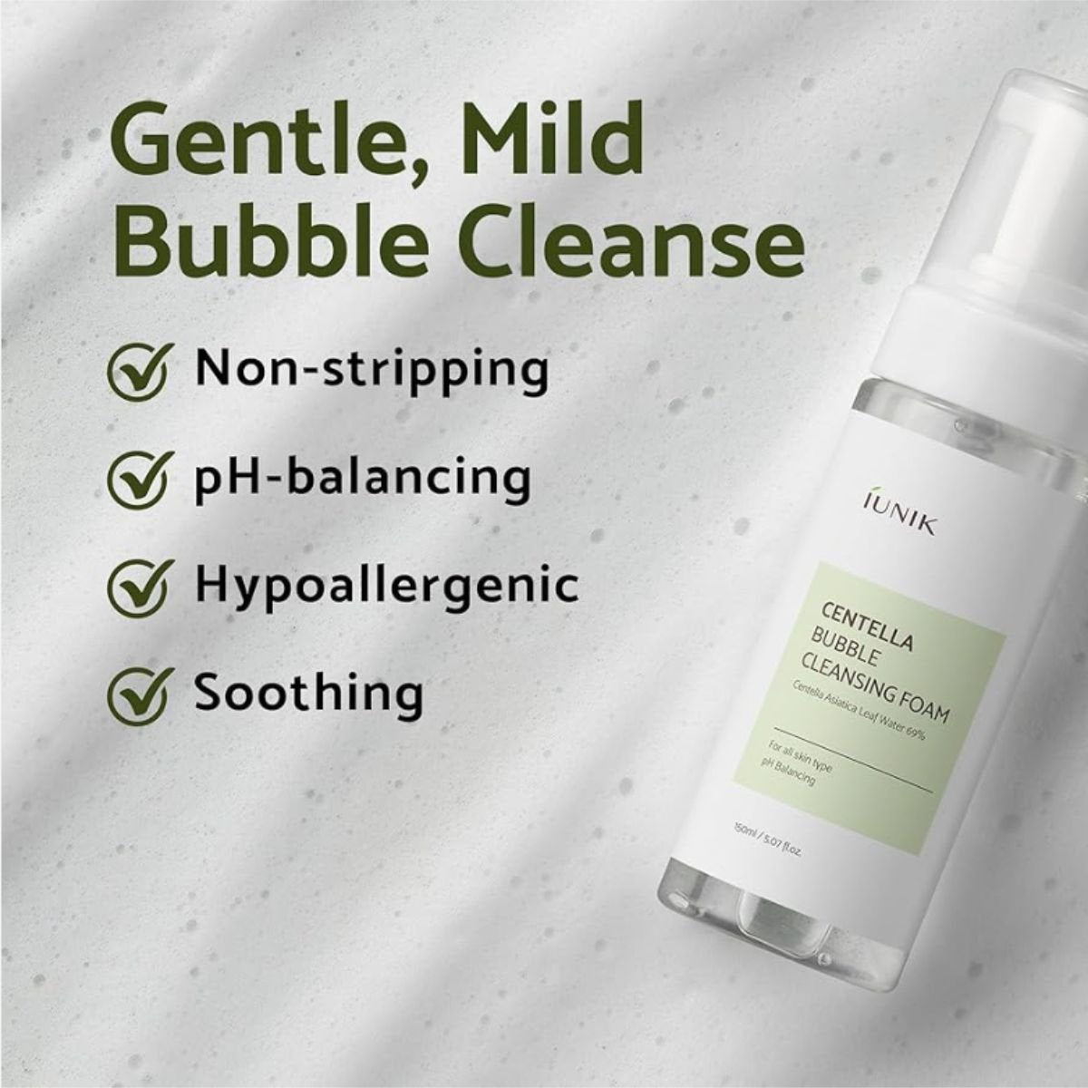 Centella Bubble Cleansing Foam 150mL