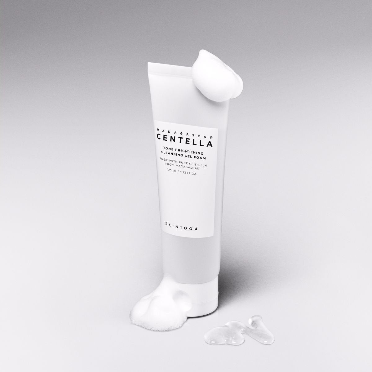 Madagascar Centella Tone Brightening Cleansing Gel Foam 125mL