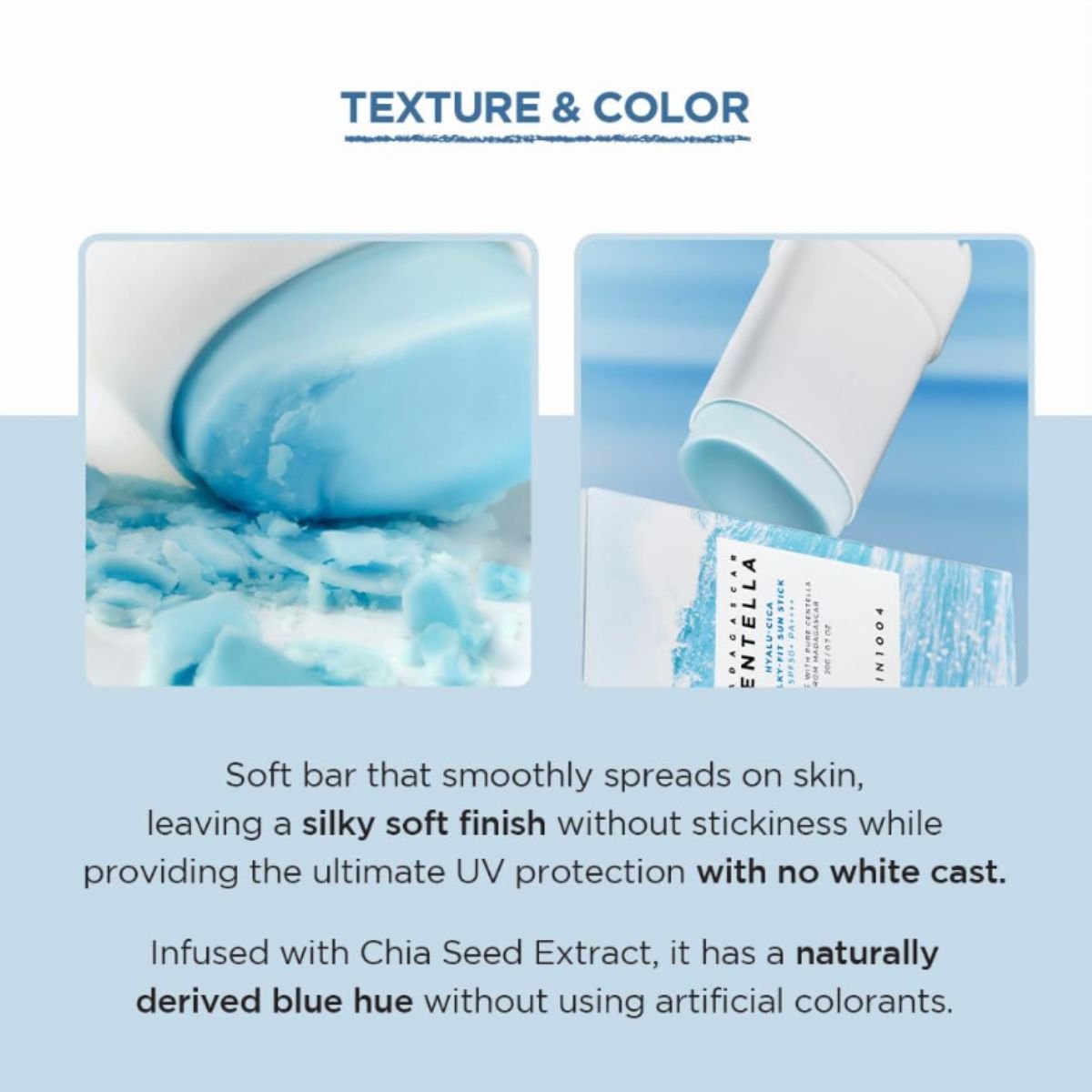 Madagascar Centella Hyalu-Cica Silky-Fit Sun Stick 20g