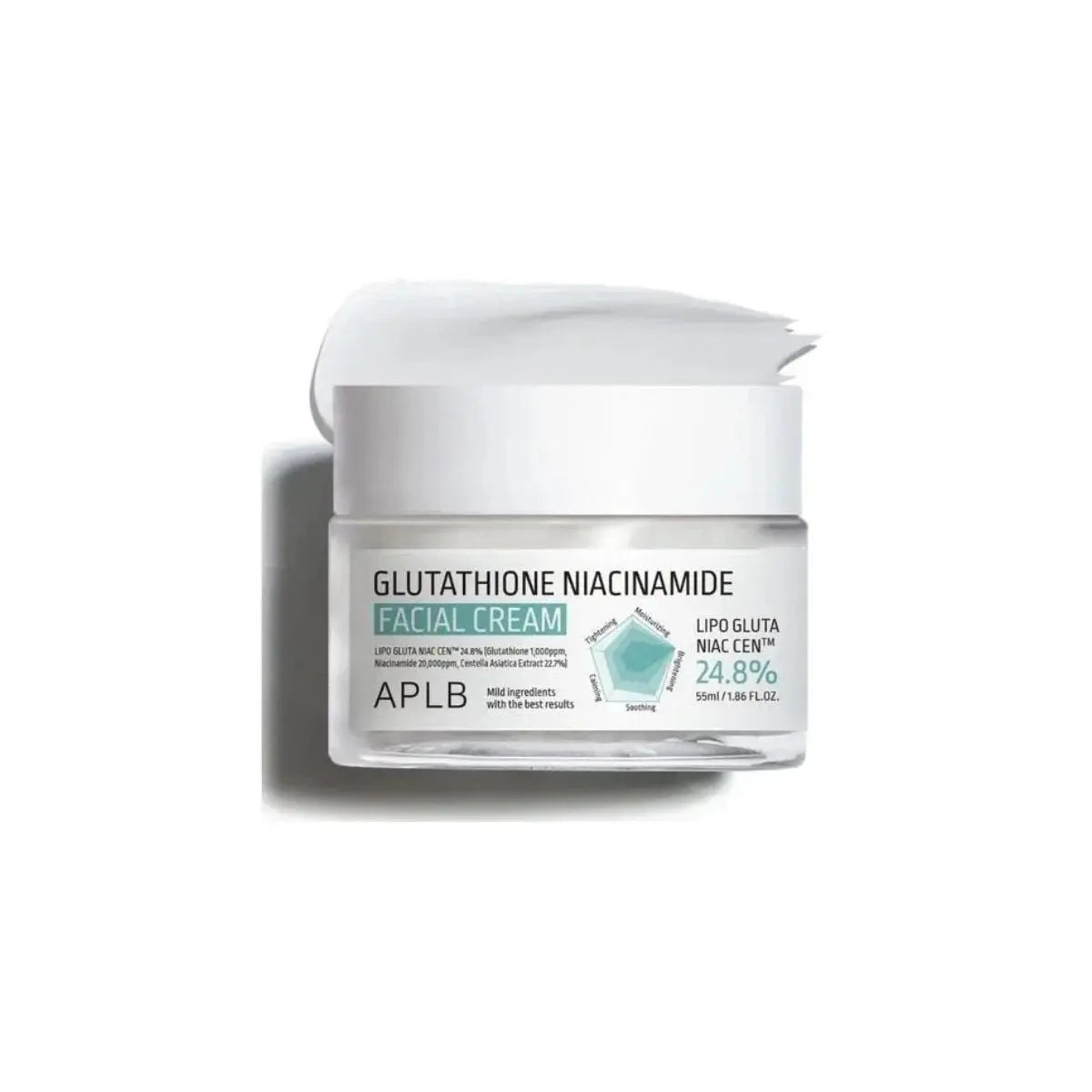 APLB Glutathione Niacinamide Facial Cream 55mL - Seven Young APLB Glutathione Niacinamide Facial Cream 55mL - Seven Young