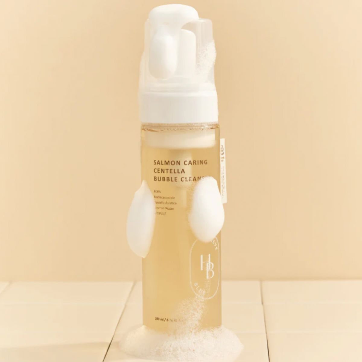 Salmon Caring Centella Bubble Cleanser 200mL