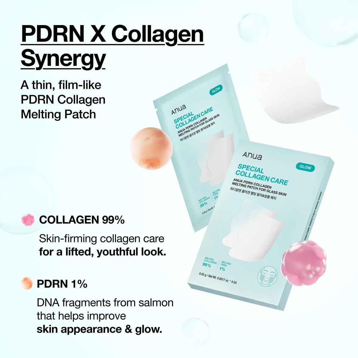 PDRN Collagen Melting Patch For Glass Skin (4ea)