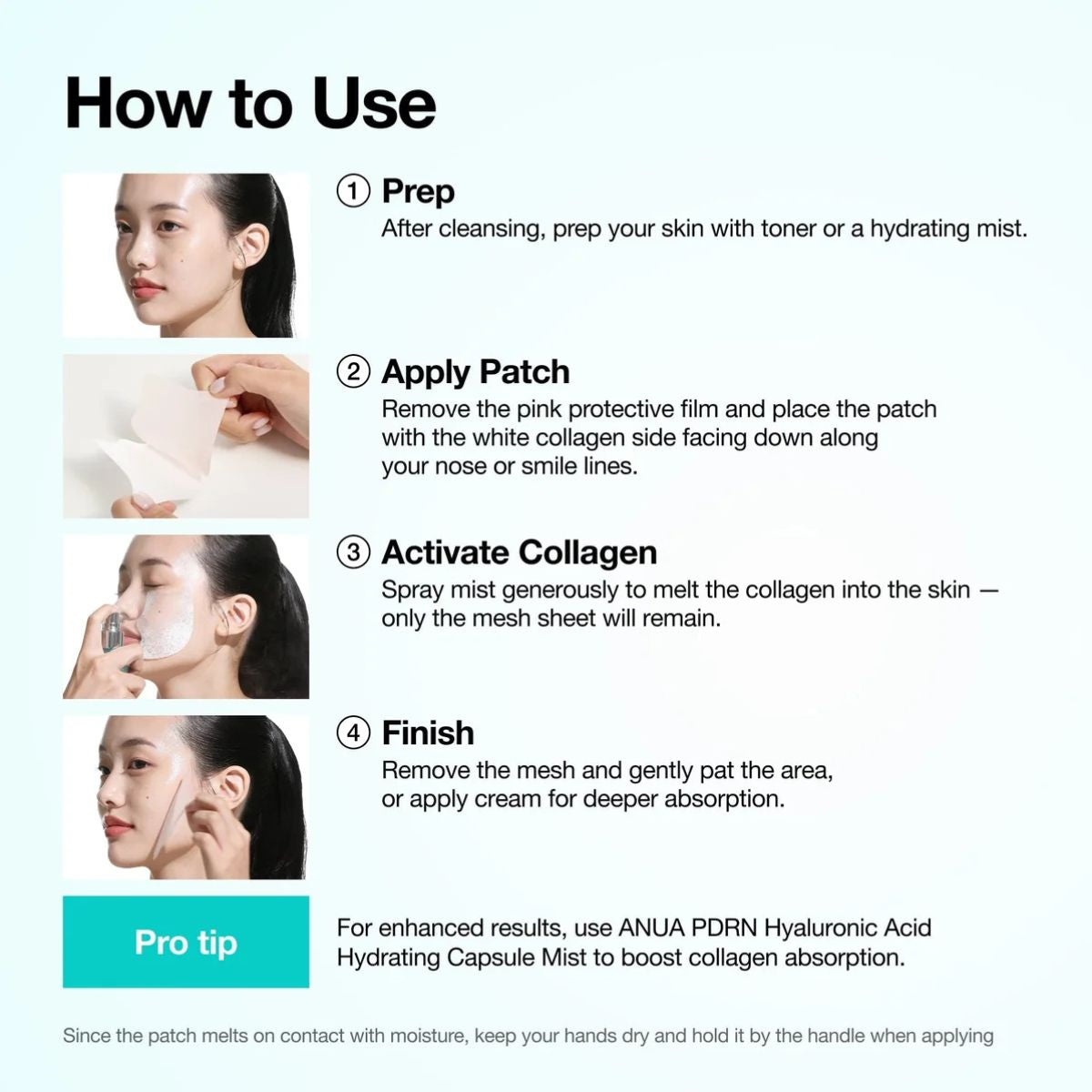 PDRN Collagen Melting Patch For Glass Skin (4ea)