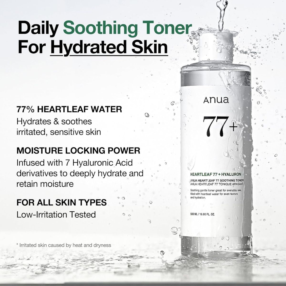 Heartleaf 77% Soothing Toner