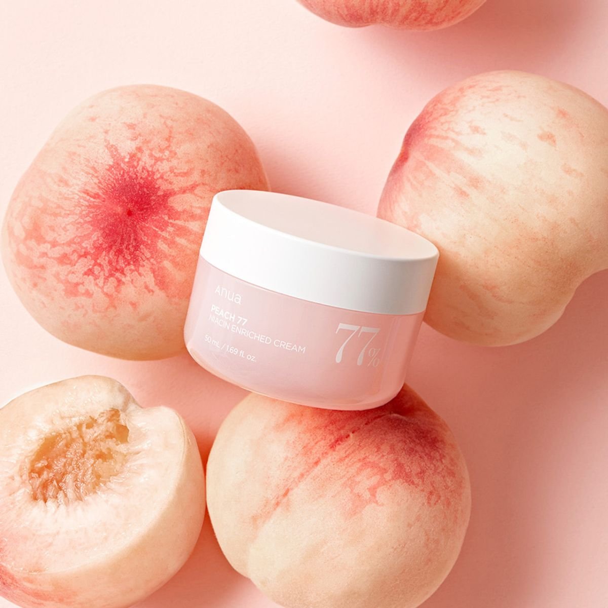 Peach 77 Niacin Enriched Cream 50mL