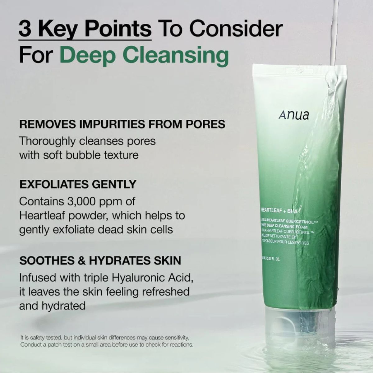 Heartleaf Quercetinol Pore Deep Cleansing Foam 150mL
