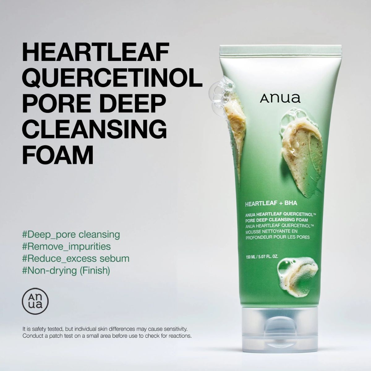 Heartleaf Quercetinol Pore Deep Cleansing Foam 150mL