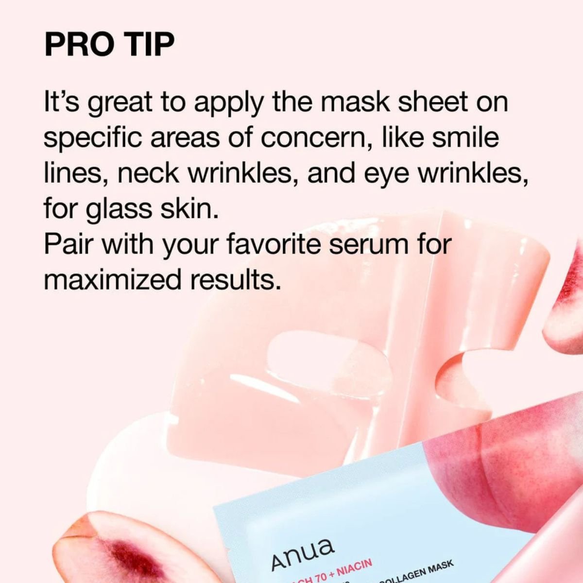 Peach 70 Niacin Brightening Collagen Mask 4ea