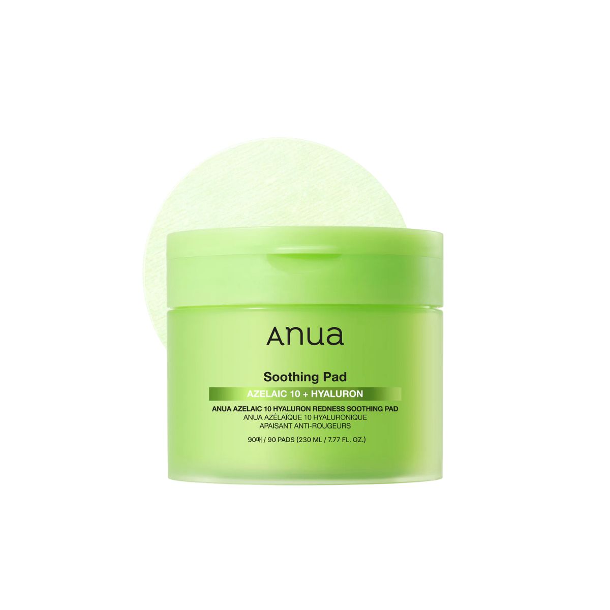 Azelaic Acid 10 Hyaluron Redness Soothing Pad 90ea