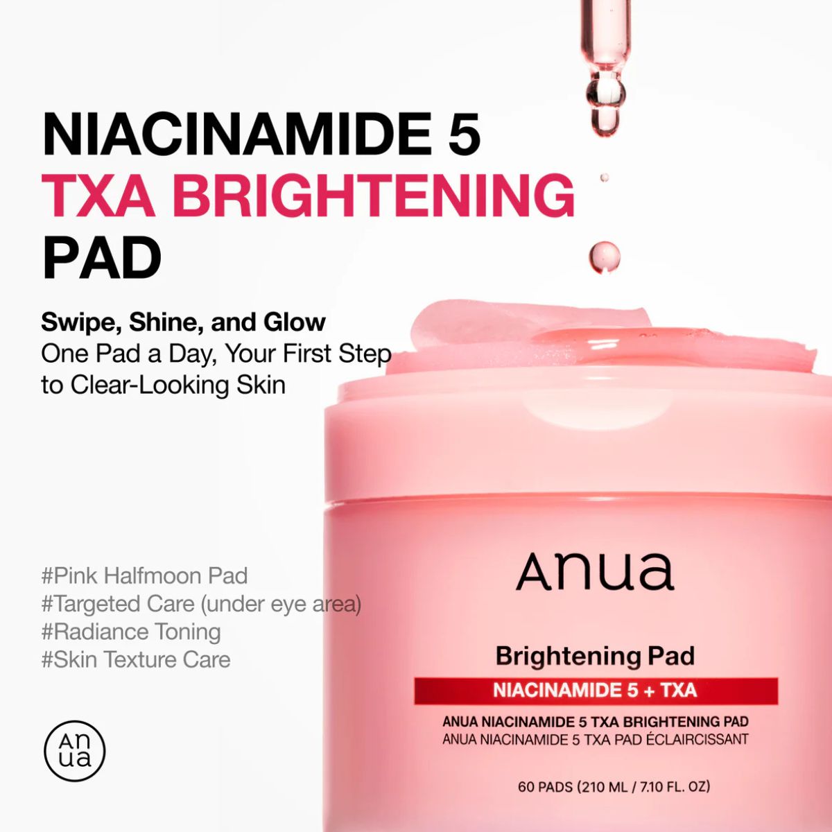 Niacinamide 5 TXA Brightening Pad 60ea