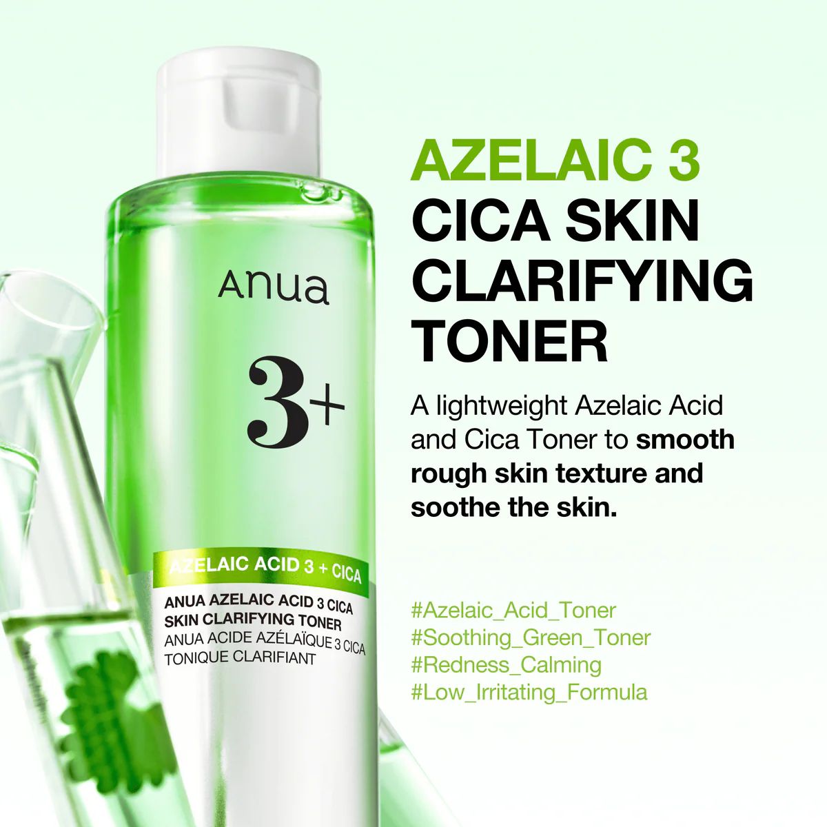 Azelaic Acid 3 Cica Skin Clarifying Toner 250mL