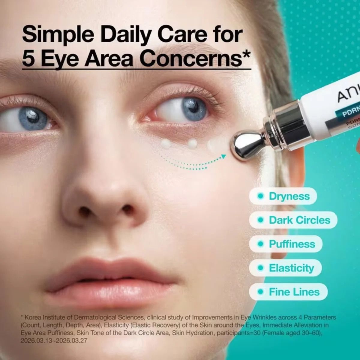 PDRN Caffeine Rejuvenating Eye Cream 20mL