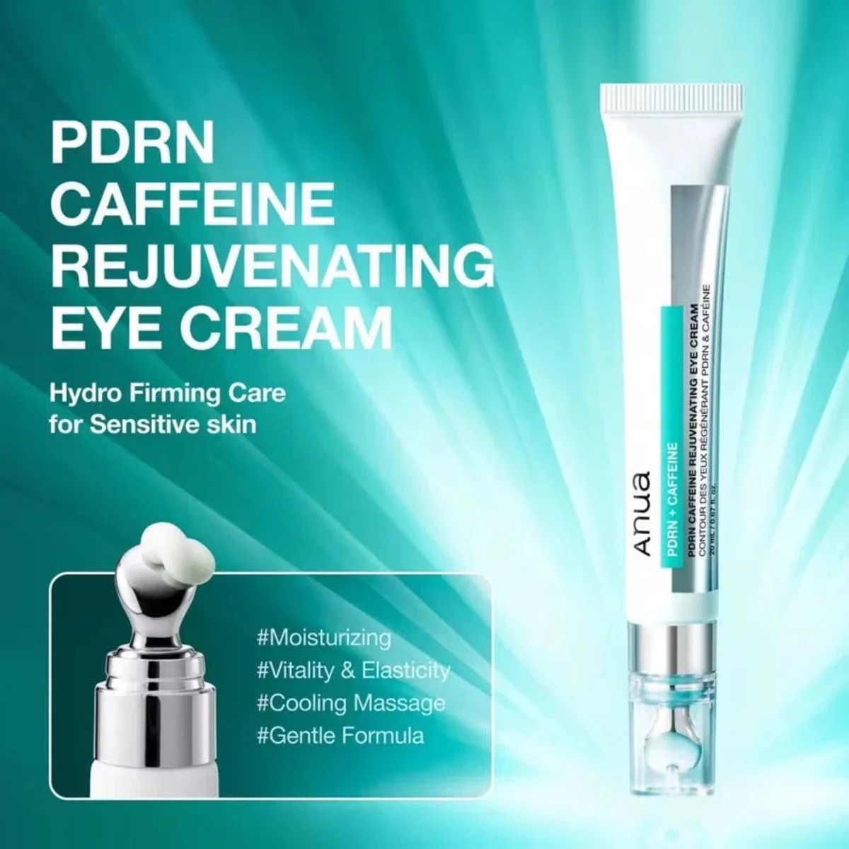 PDRN Caffeine Rejuvenating Eye Cream 20mL