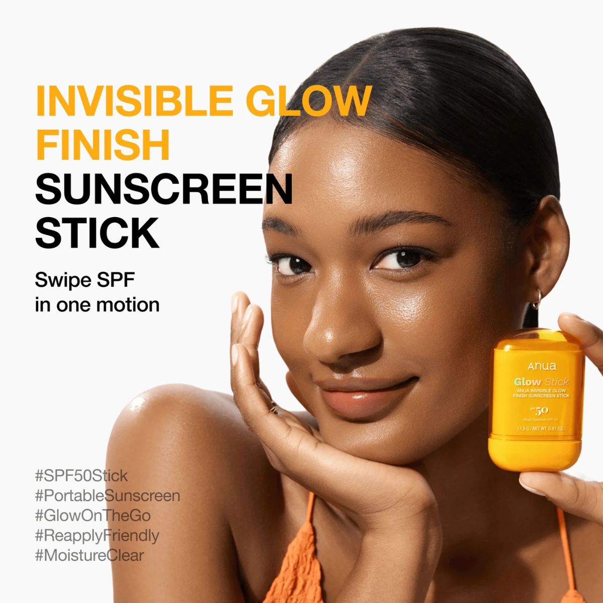 Invisible Glow Finish Sunscreen Stick 18g