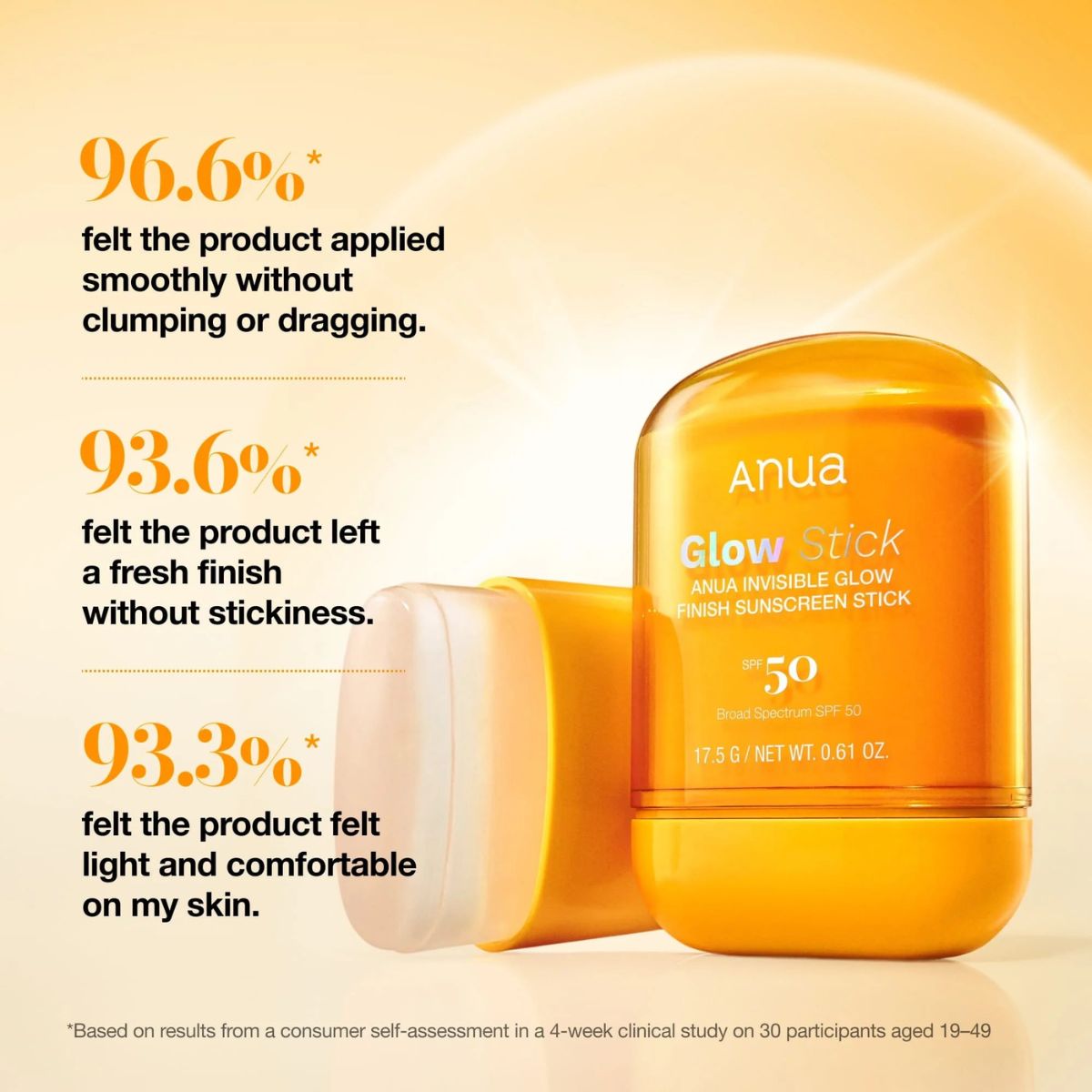 Invisible Glow Finish Sunscreen Stick 18g