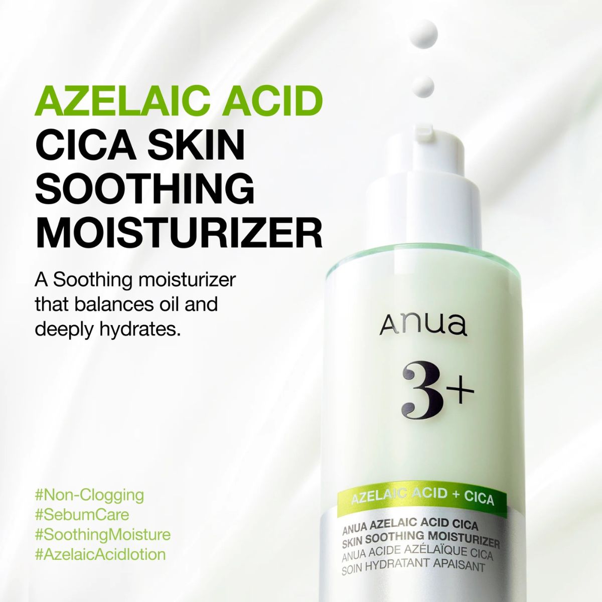 Azelaic Acid Cica Skin Soothing Moisturizer 100mL