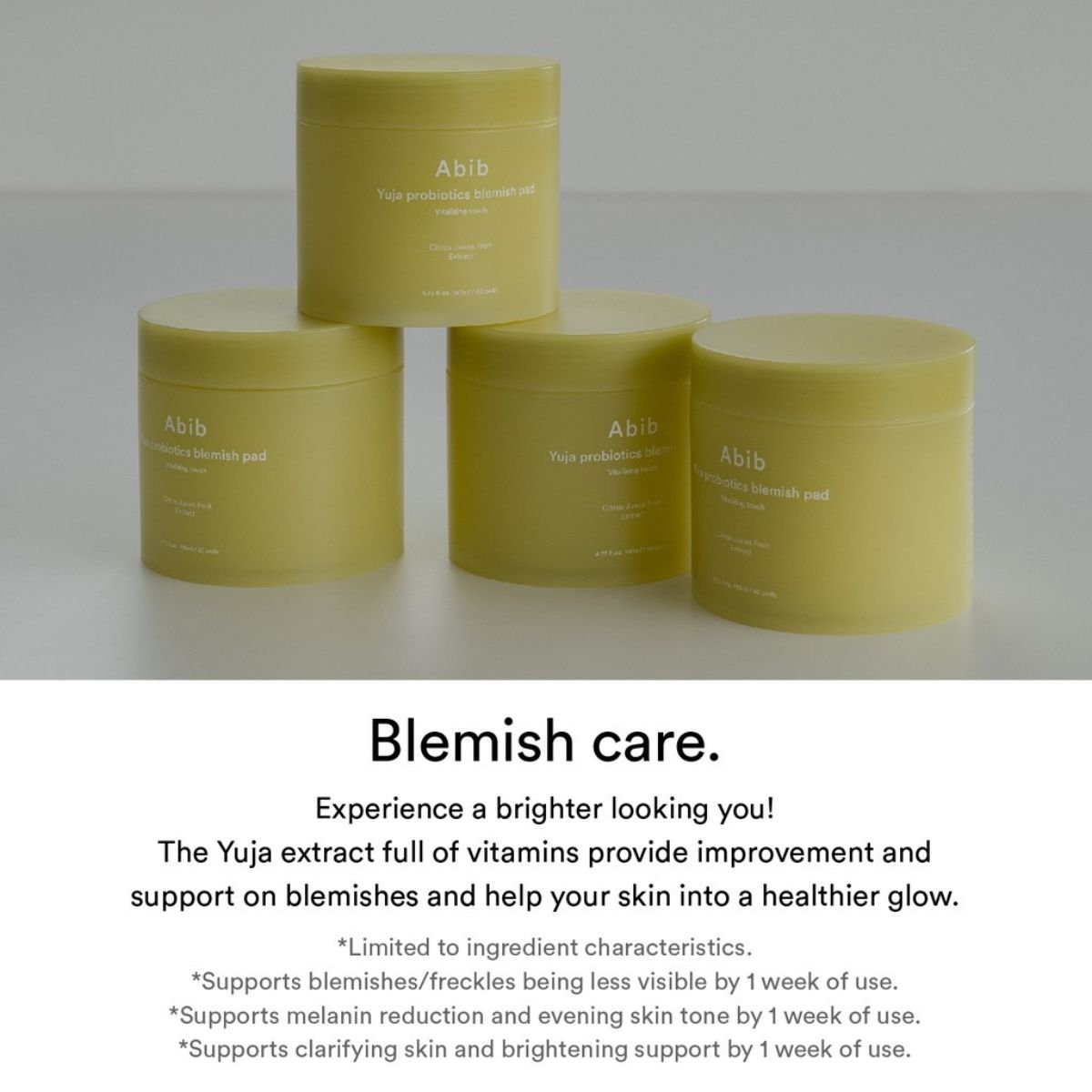 Yuja Probiotics Blemish Pad Vitalizing Touch (60 pads)