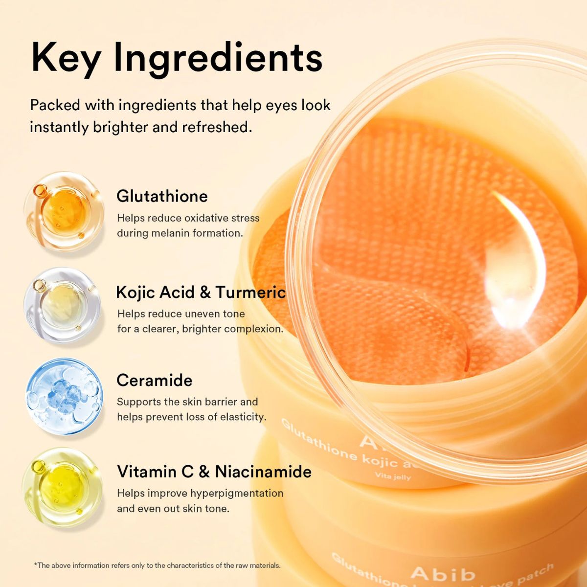 Glutathione Kojic Acid Eye Patch Vita Jelly 60pcs