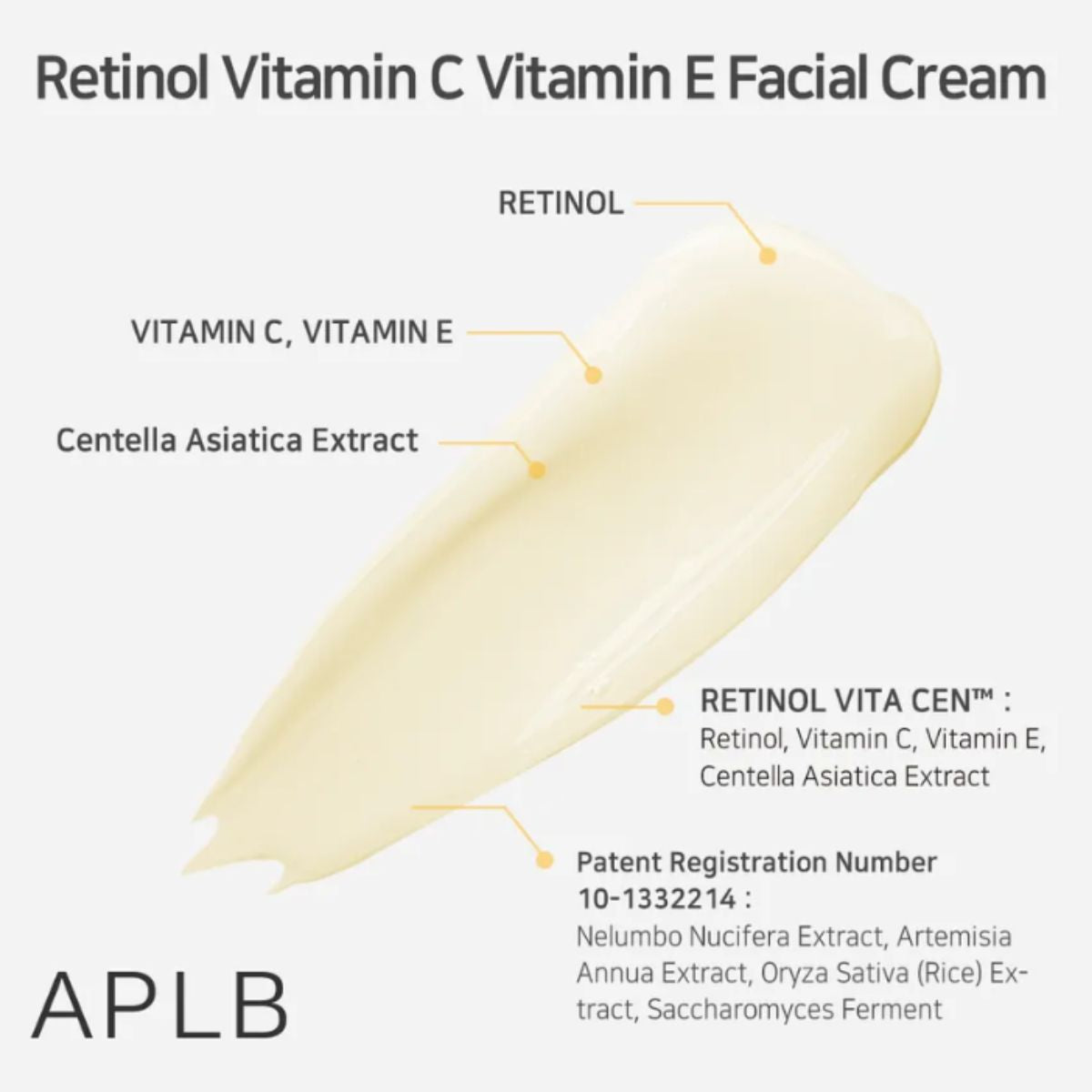 Retinol Vitamin C Vitamin E Facial Cream 55mL