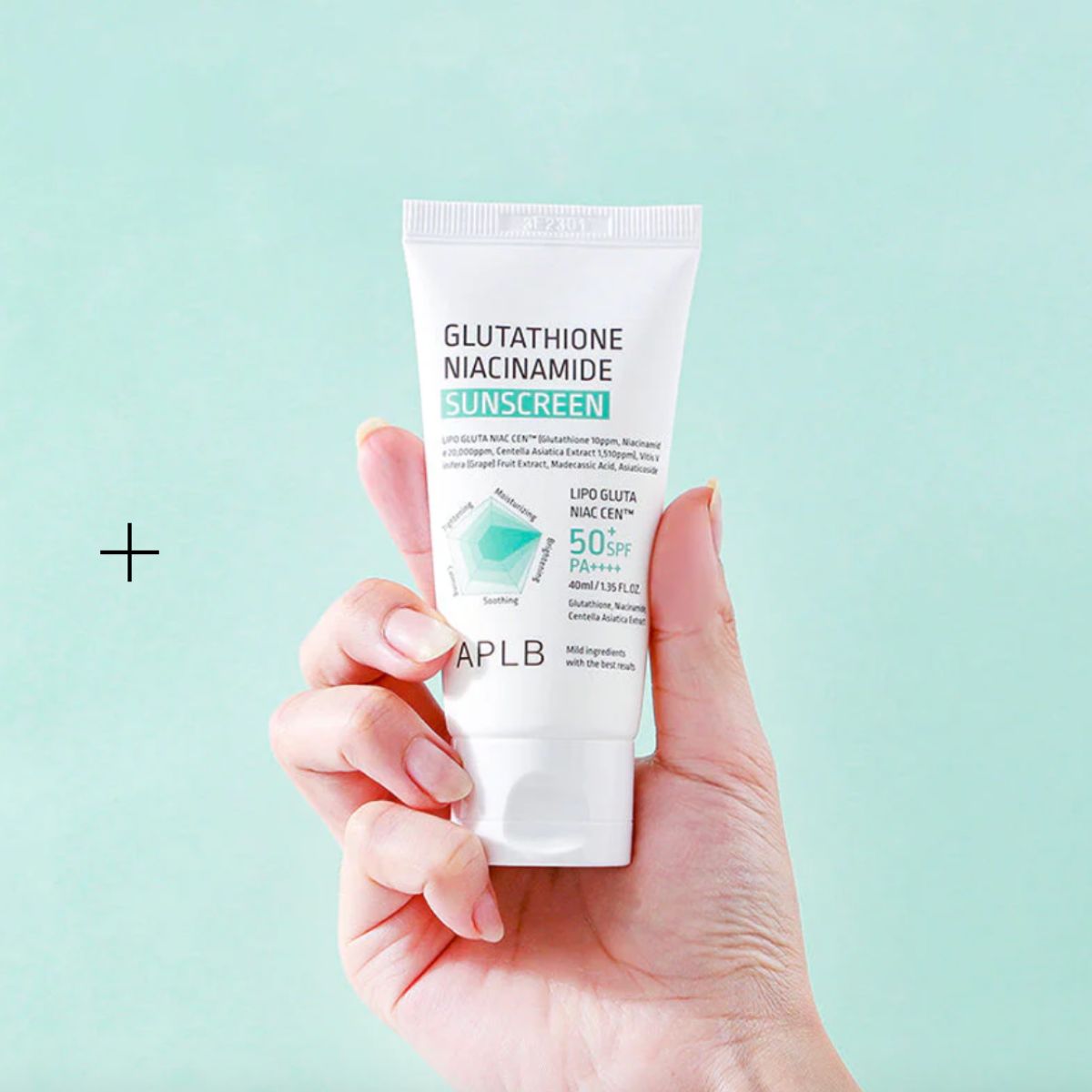 Glutathione Niacinamide Sunscreen 40mL