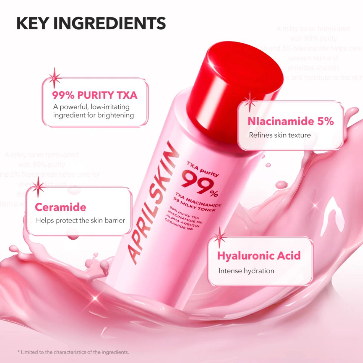 TXA Niacinamide Toning Shot 99 Milky Toner 150mL