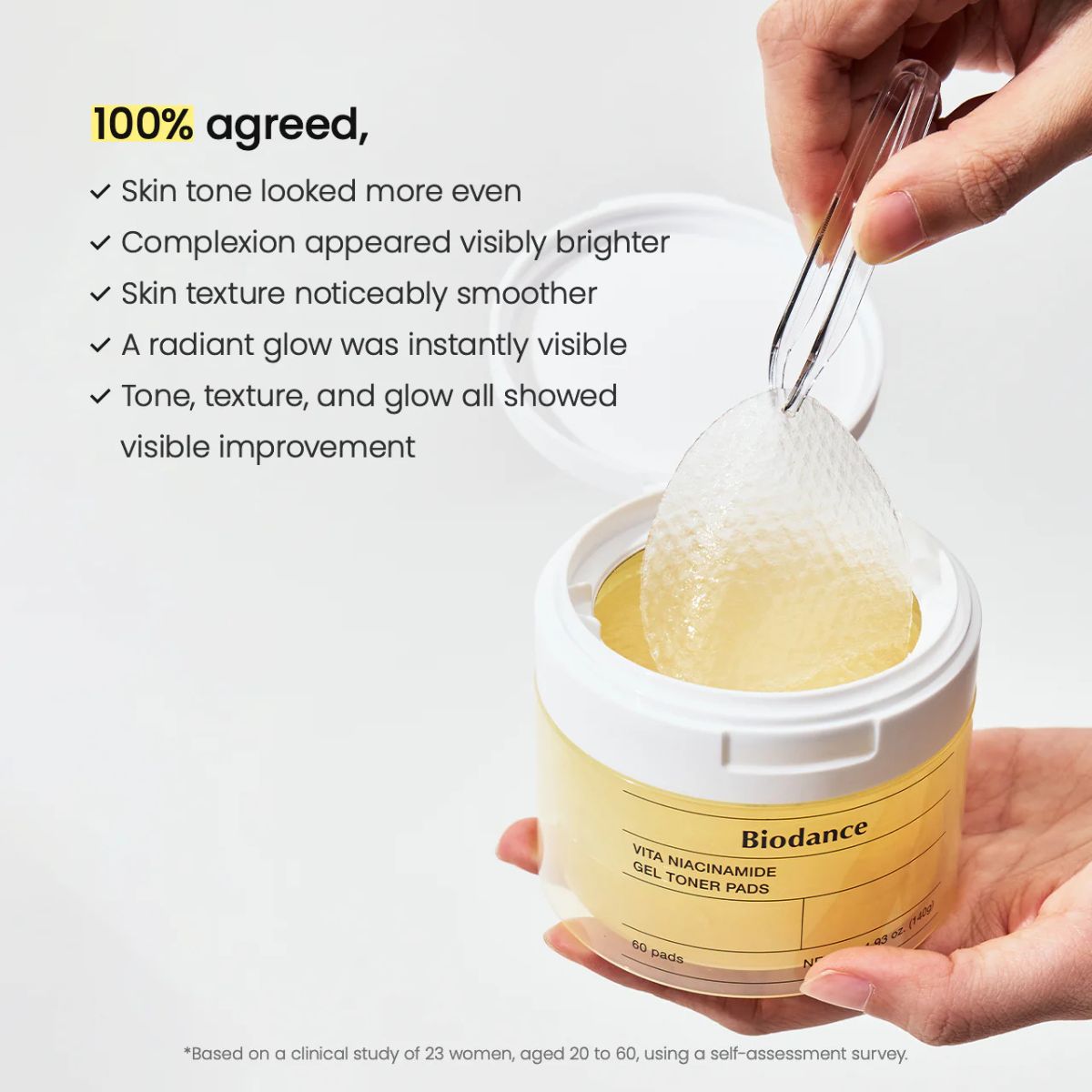 Vita Niacinamide Gel Toner Pad (60ea)