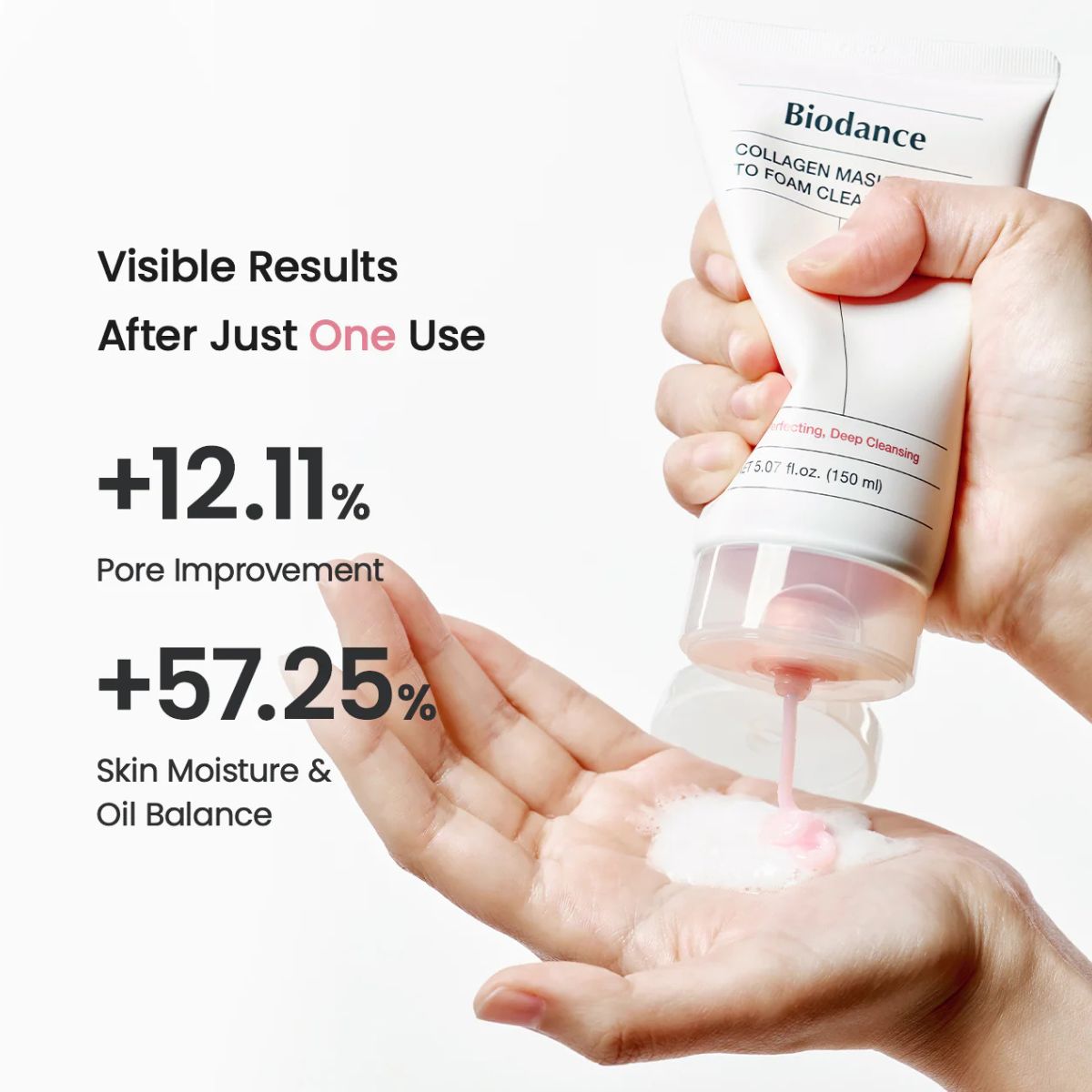 Collagen Mask To Foam Cleanser 150mL