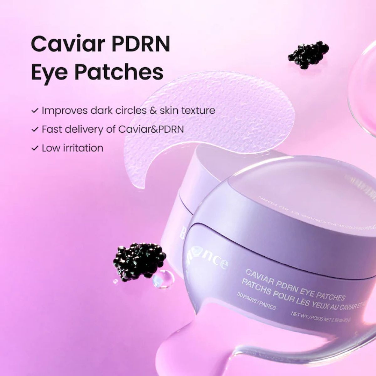 Caviar PDRN Eye Patches 30ea