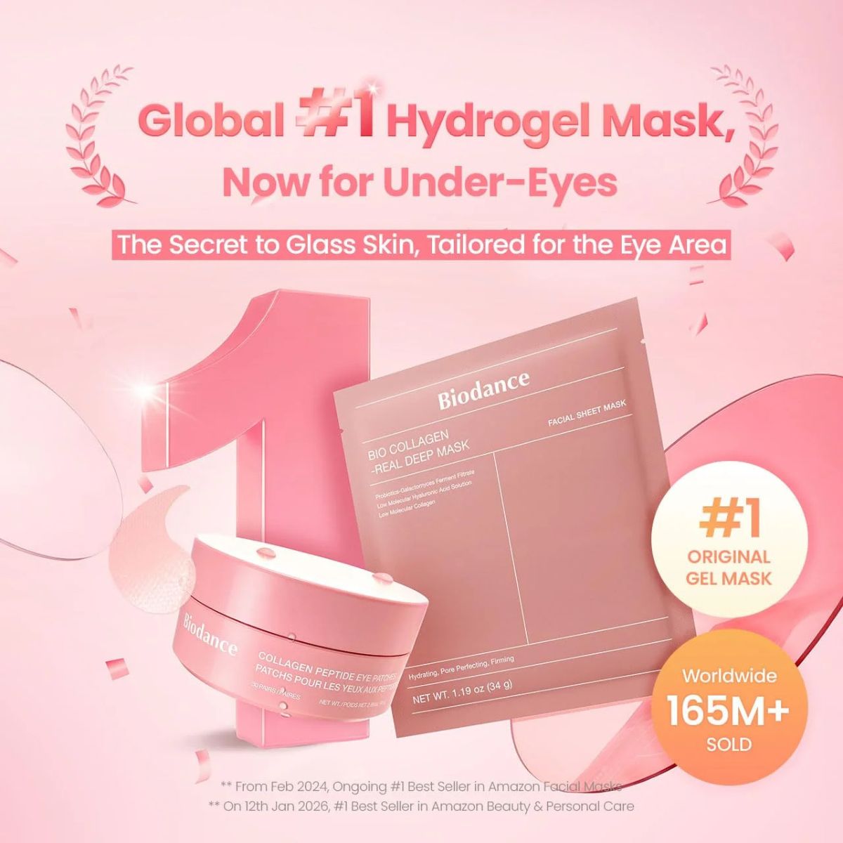 Collagen Peptide Eye Patches 30ea