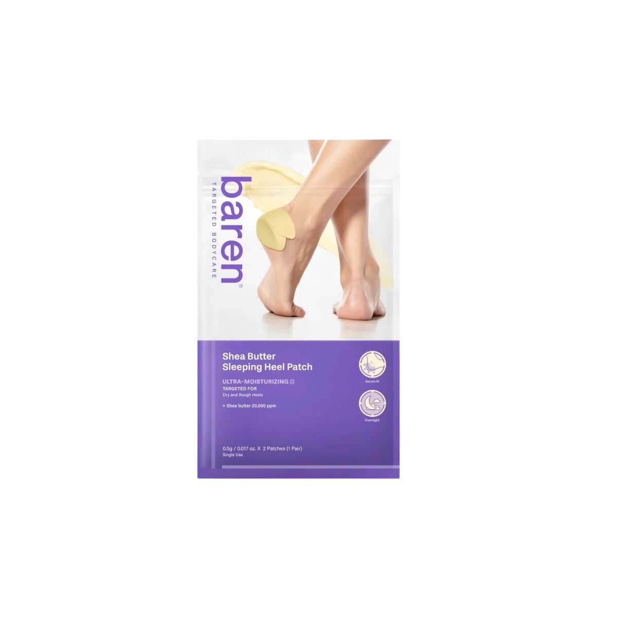 Shea Butter Sleeping Heel Patch 10ea