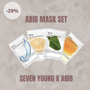 SEVEN YOUNG X ABIB Mild Acidic pH Sheet Mask Set 4ea