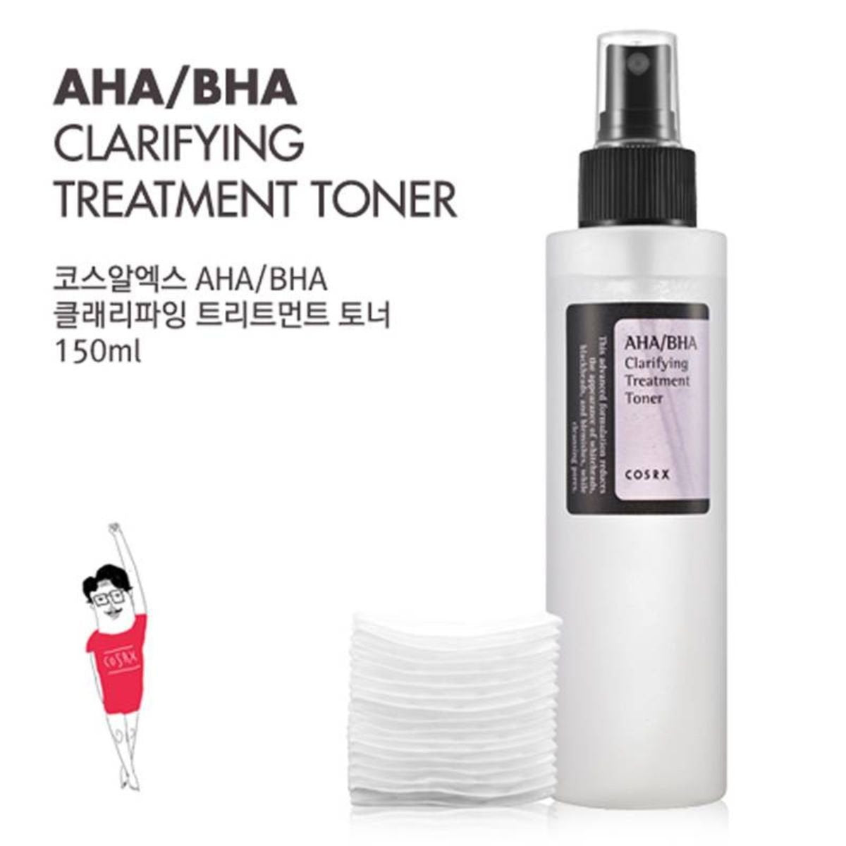 AHA BHA Clarifying Treatment Toner 150mL