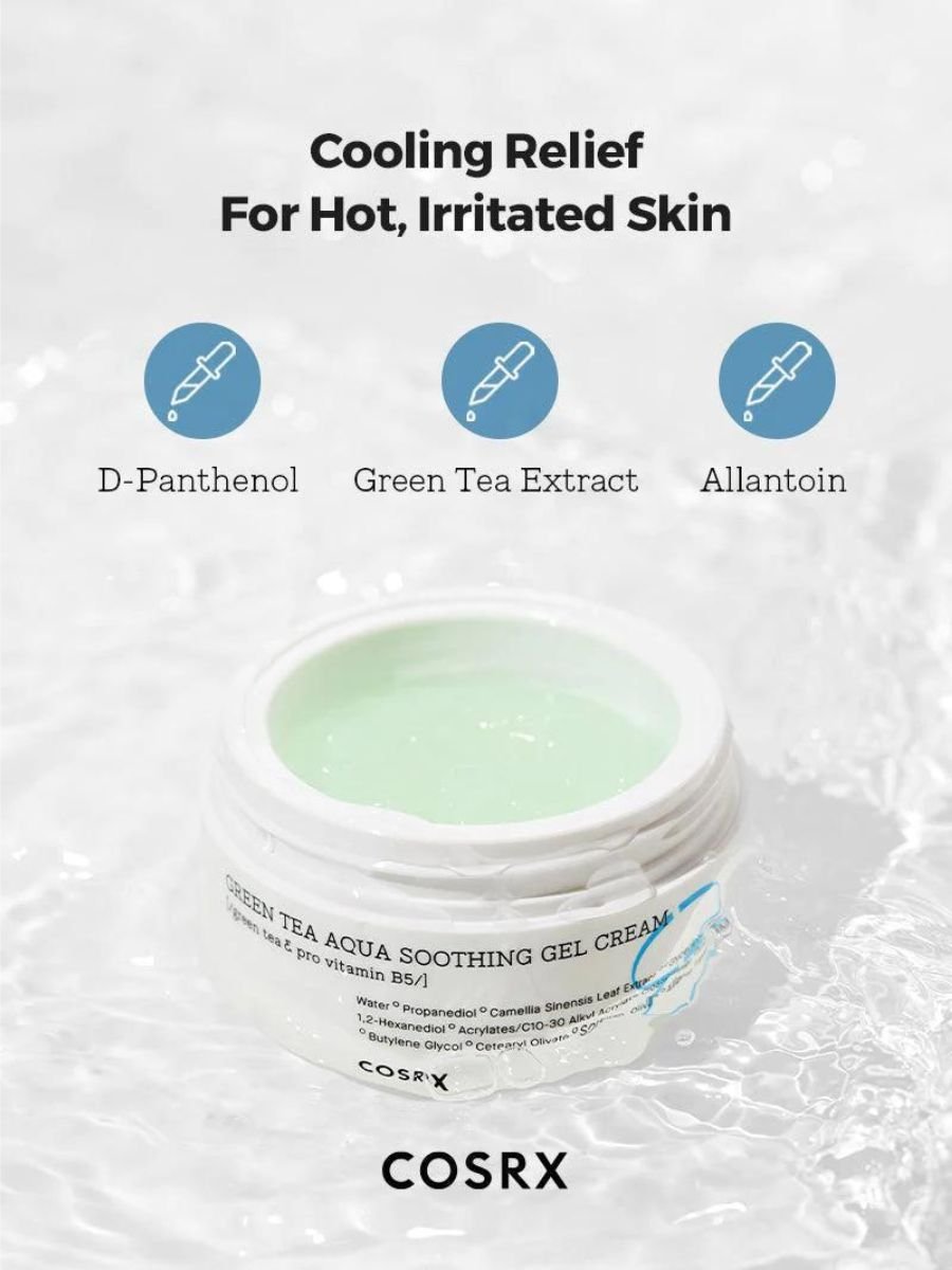 Hydrium Green Tea Aqua Soothing Gel Cream 50mL