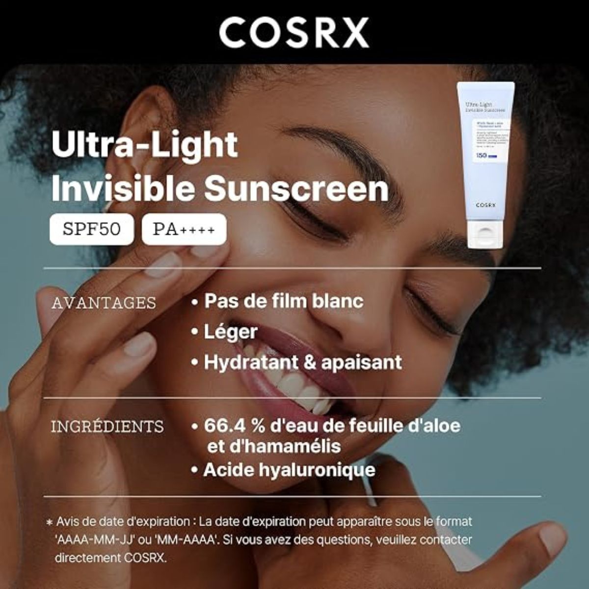 Ultra Light Invisible Sunscreen 50mL