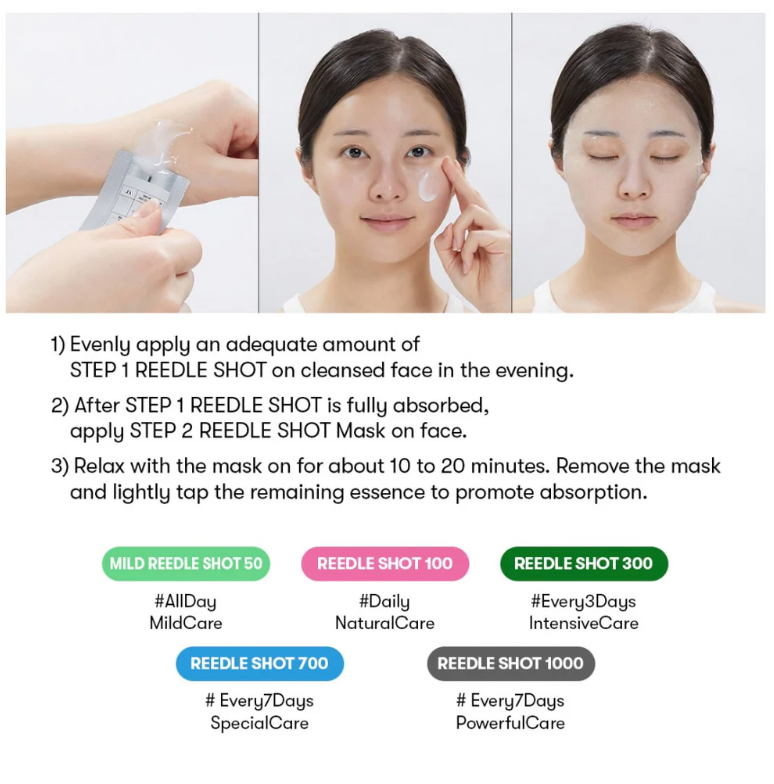 Mild Reedle Shot 100 2-Step Mask