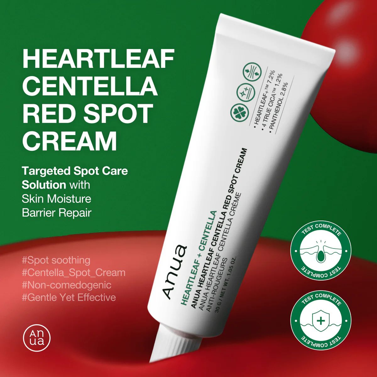 Heartleaf Centella Red Spot Cream 30mL