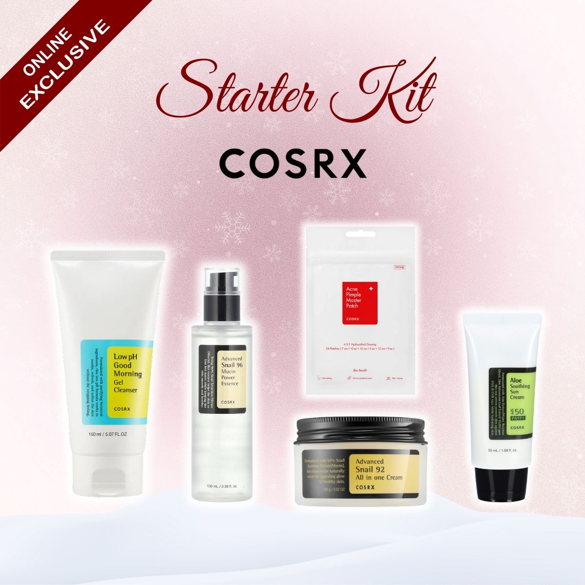 Cosrx Starter Kit Cosrx