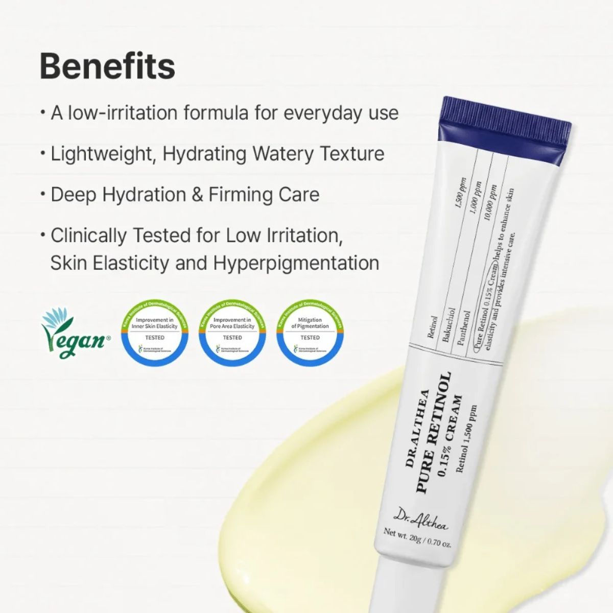 Pure Retinol 0.15% Cream 20g