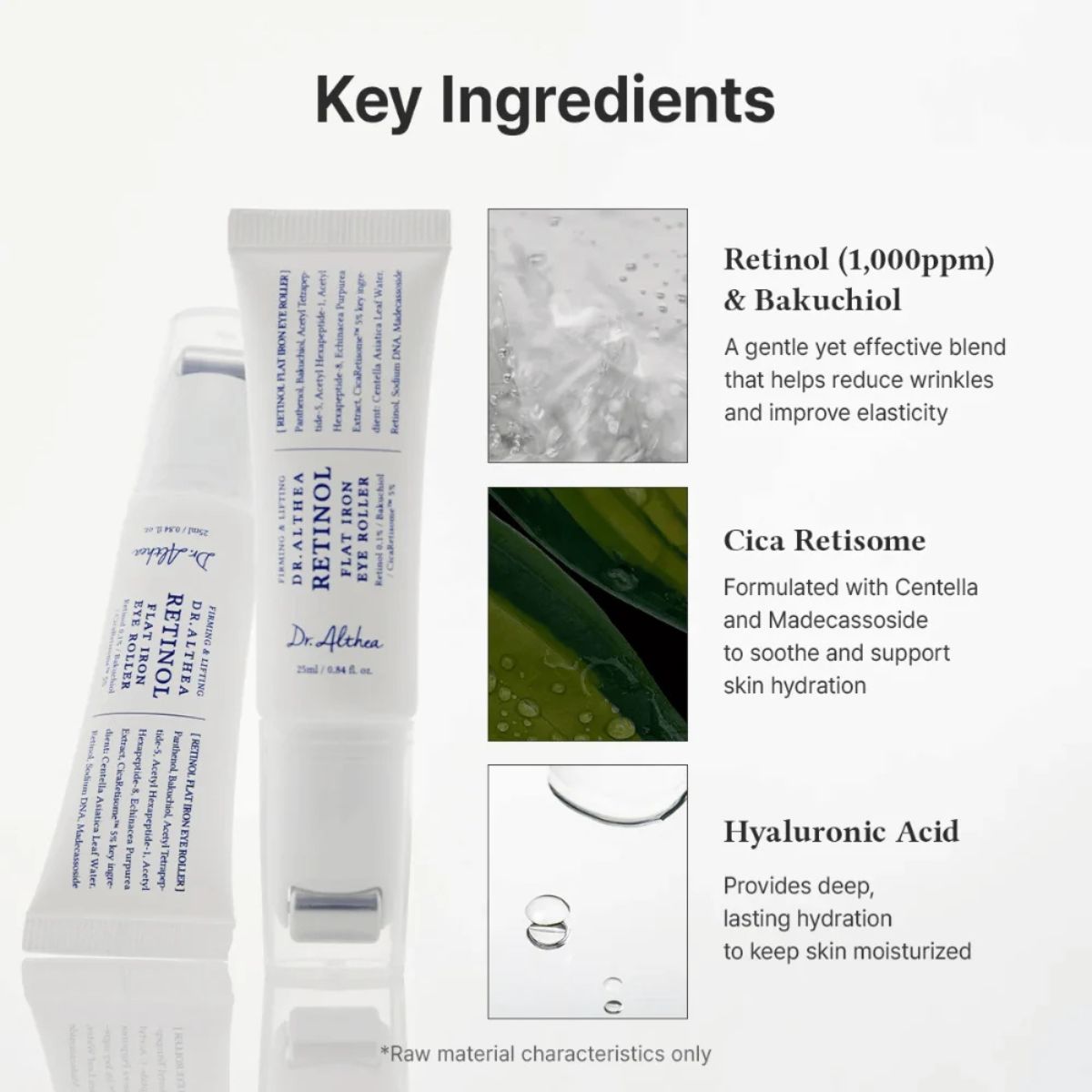 Retinol Flat Iron Eye Roller 25ml