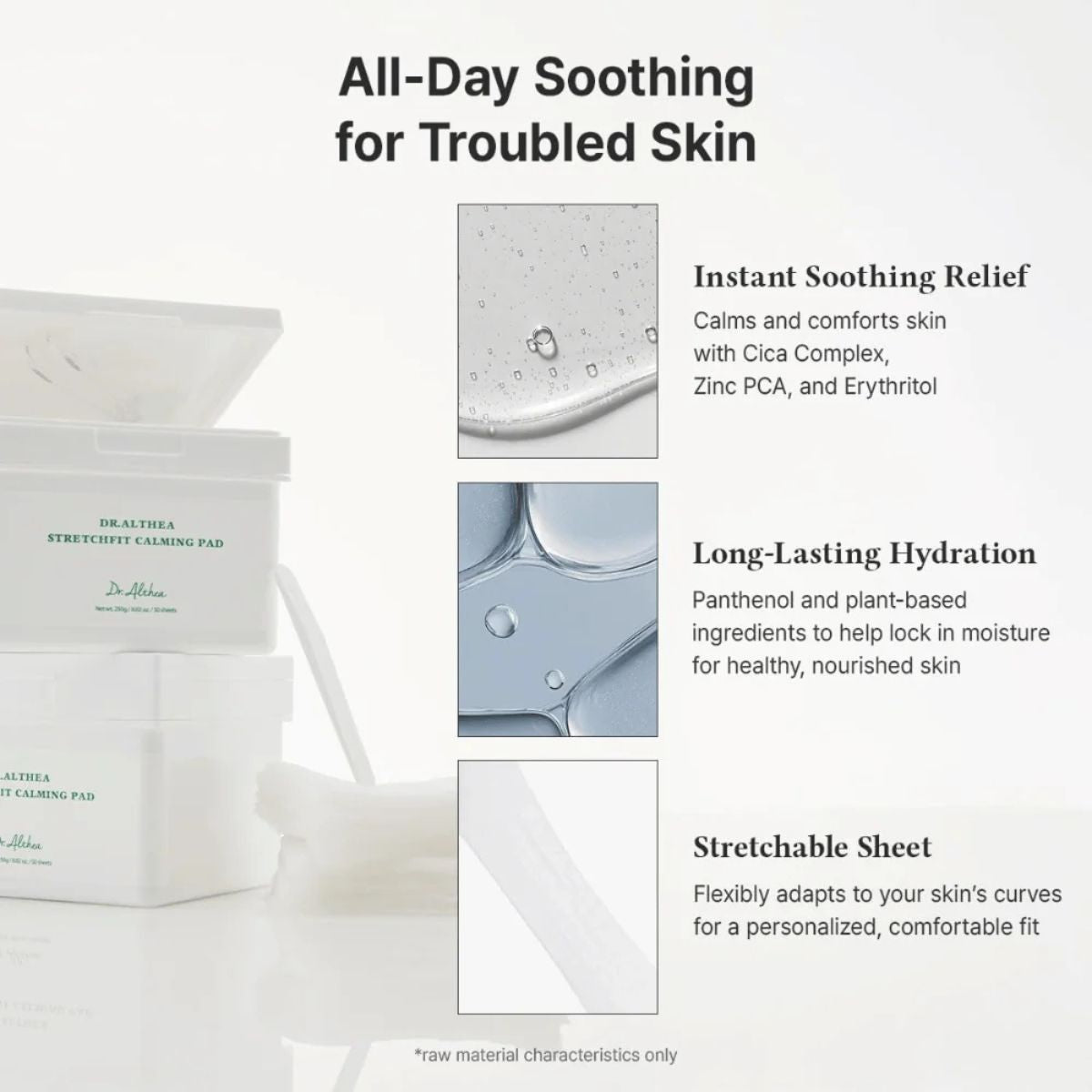 Stretchfit Calming Pad 50Sheets
