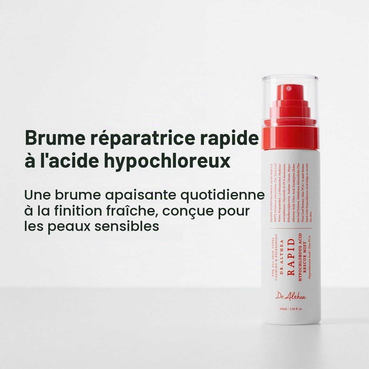 Rapid Hypochlorous Acid Rescue Mist 60mL