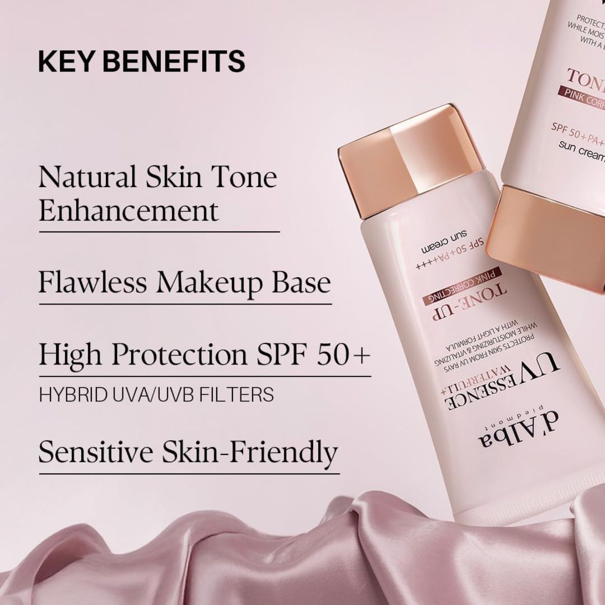 Waterfull Tone-Up Pink Correcting Sun Cream 50mL