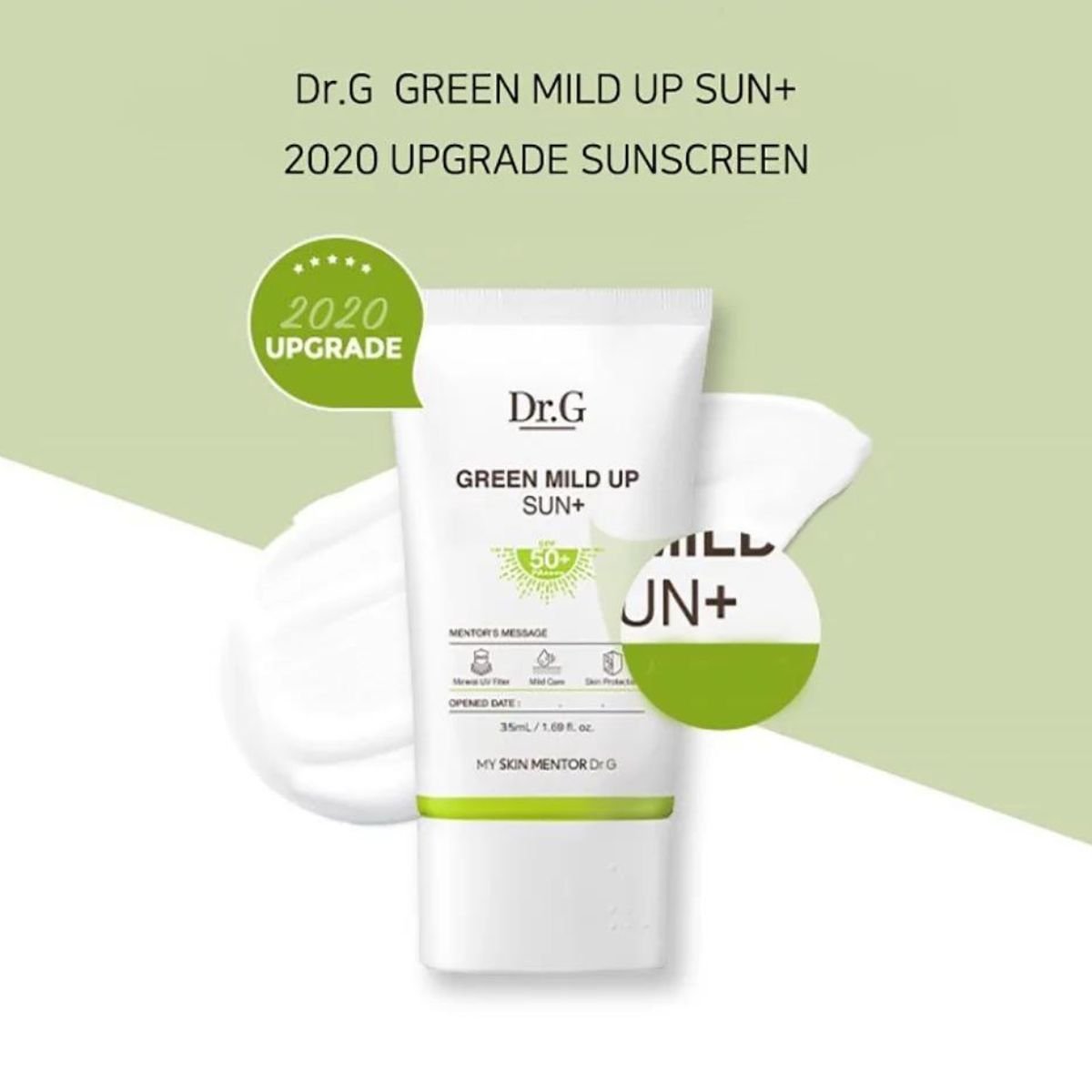 Green Mild Up Sun+ SPF50+ PA++++ 50mL
