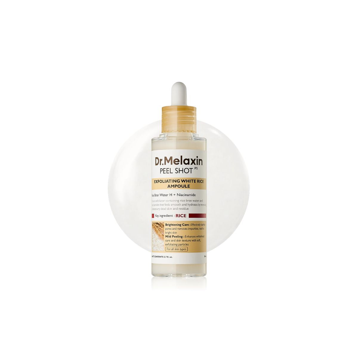 Peel Shot Exfoliating White Rice Ampoule 80mL