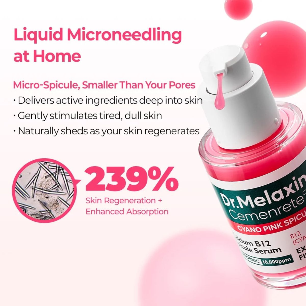 Cemenrete Cyano Pink Spicule Serum 30ml
