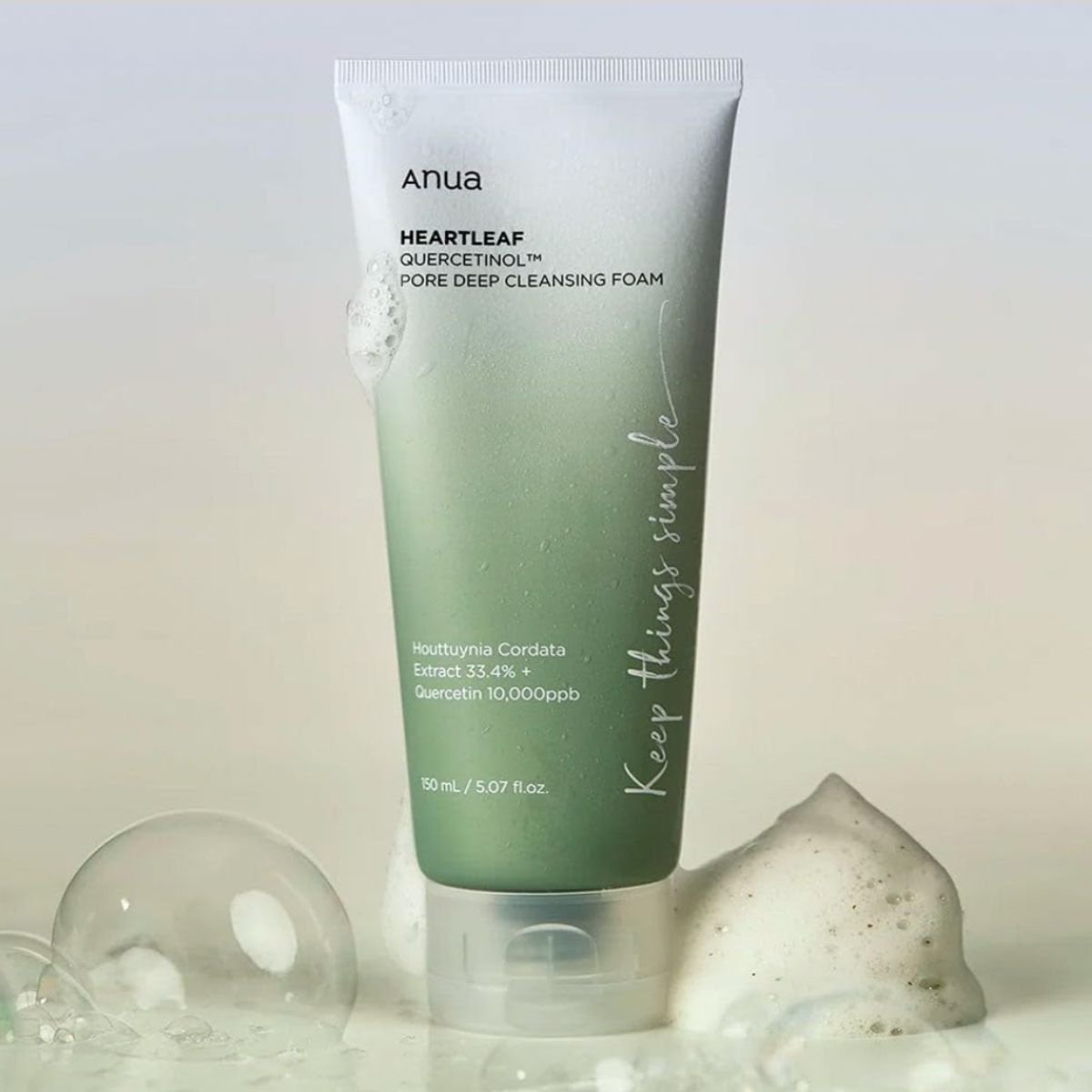Heartleaf Quercetinol Pore Deep Cleansing Foam 150mL