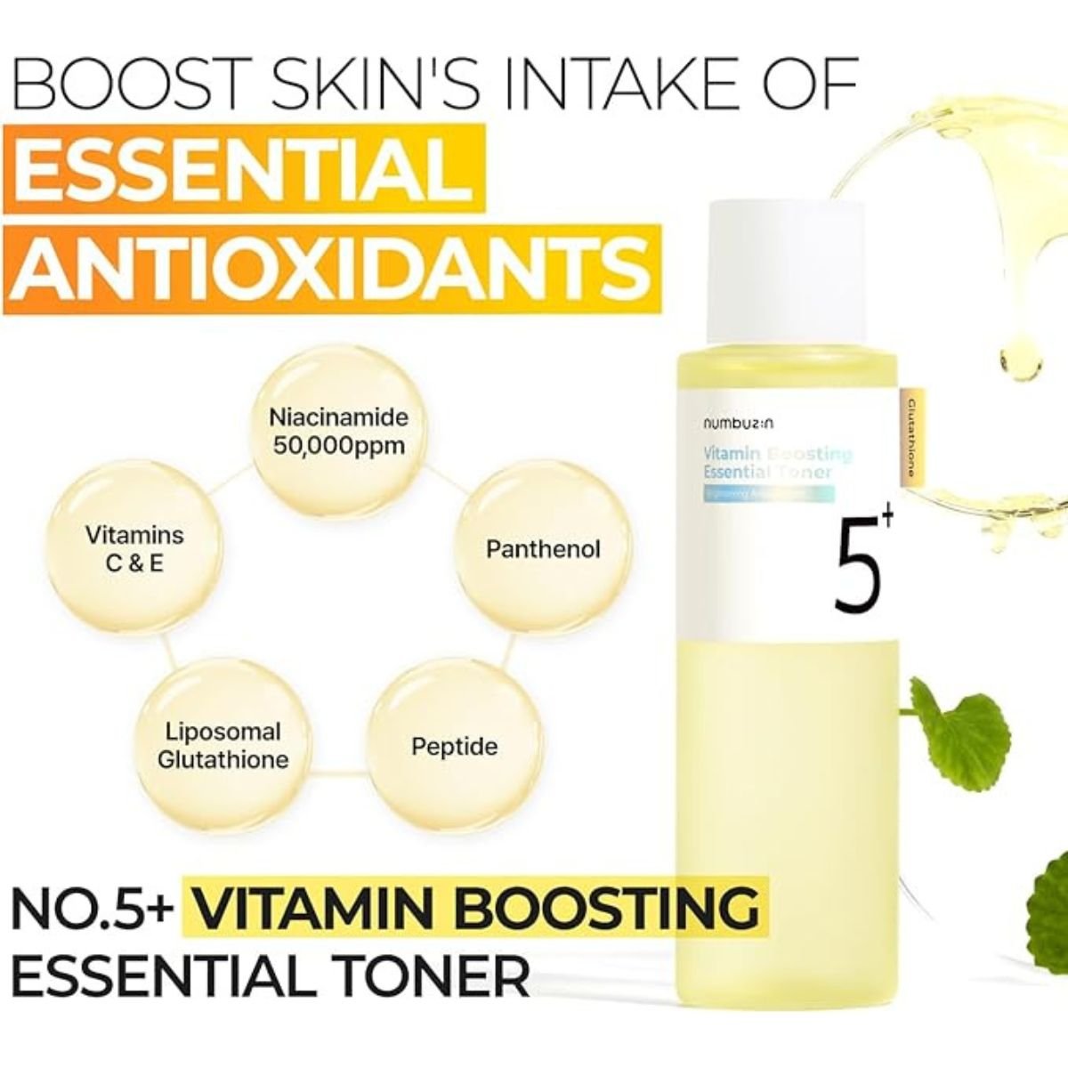 No.5 Vitamin Boosting Essential Toner 200mL